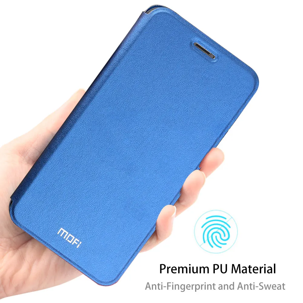 Чехол MOFi для Huawei Honor View 20 чехол V20 флип-чехол из искусственной кожи прозрачный