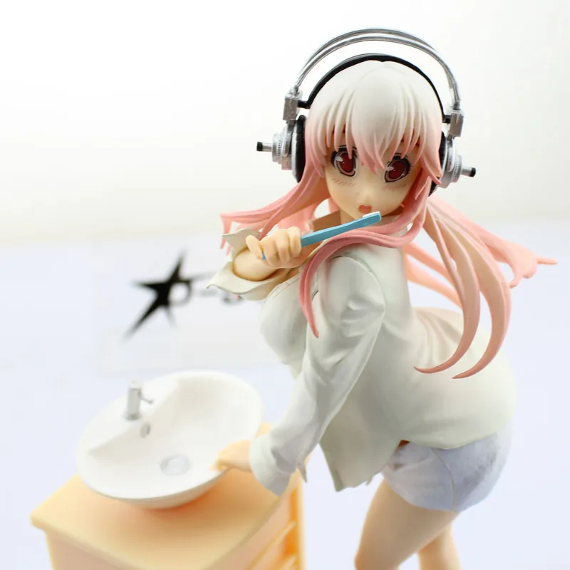 8 &quotАниме Супер Sonico Повседневная жизнь отчет утренняя чистка зубов Ver. RuRyu в