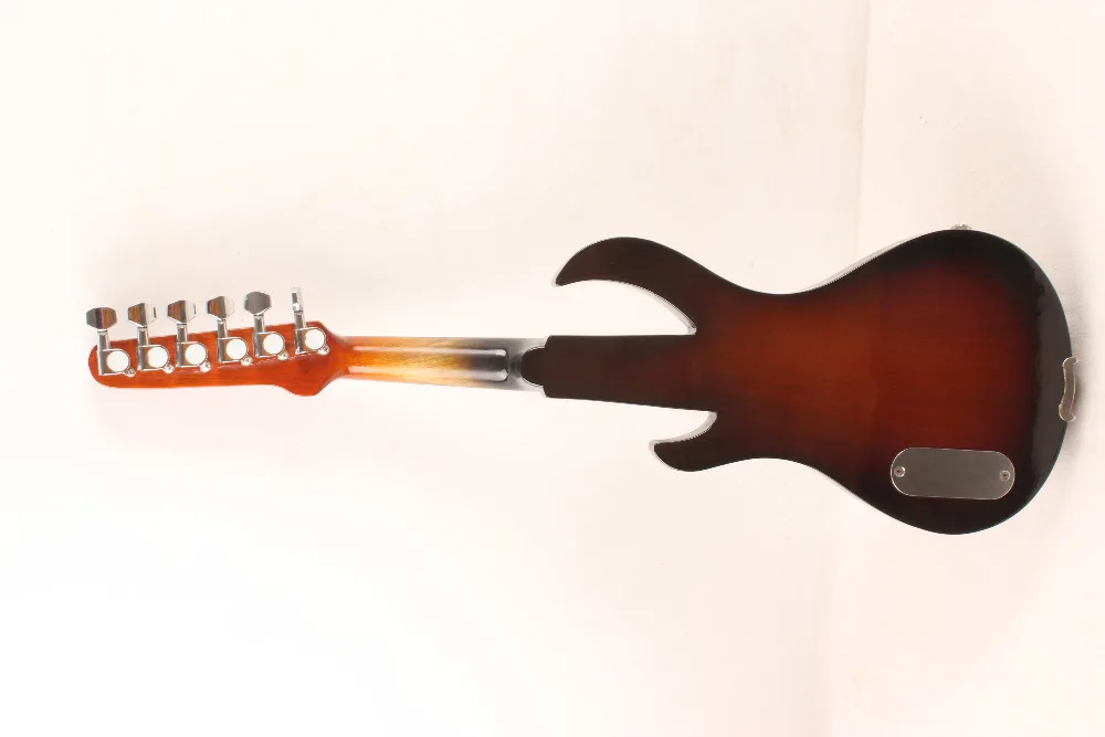 Электрическая скрипка с 6 струнами 4/4 форма пламени мощная звуковая Лада из