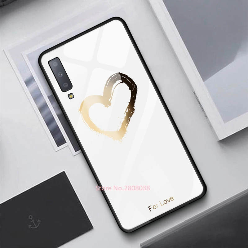 04 Чехол из закаленного стекла для телефона для samsung Galaxy A50 A70 A50S A30S A20 S10e S10 S9 S8 плюс A7 Примечание 10 Pro 10 плюс Чехол с рисунком в армейском стиле - Цвет: 04