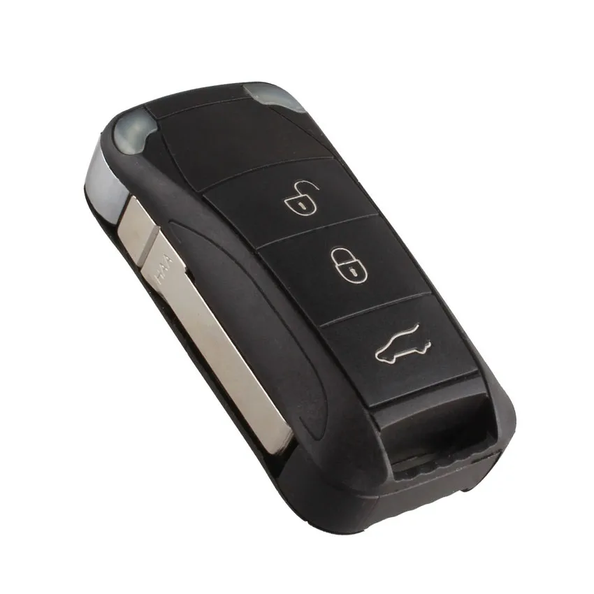 3 кнопки складной откидная оболочка ключа дистанционного управления чехол