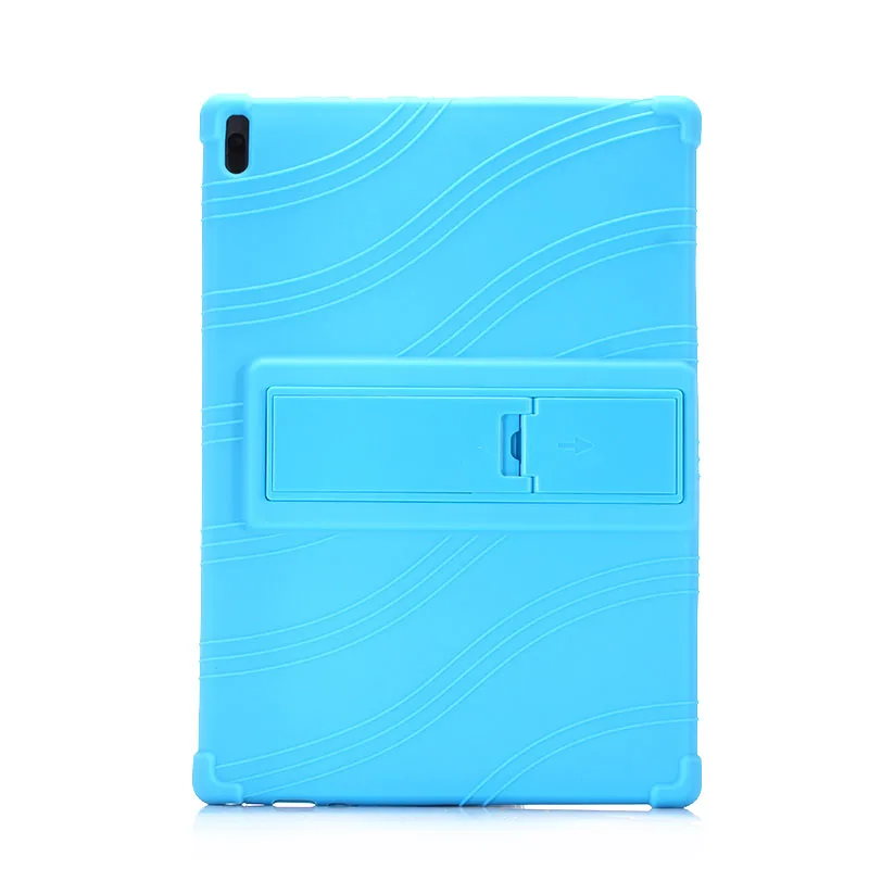 Light Blue SZOXBY для lenovo Tab4 10plus 10,1 дюймов Tb-X704F/N защитный чехол TB-X304F/N планшет силиконовый чехол противоударный для детей - Цвет: Light Blue