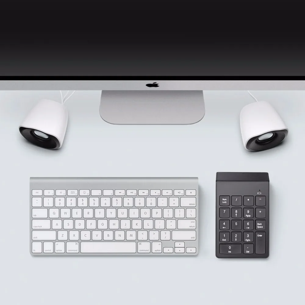 Kemile беспроводная цифровая клавиатура 19 клавиш Financial Numpad USB с 2 4G мини цифровой