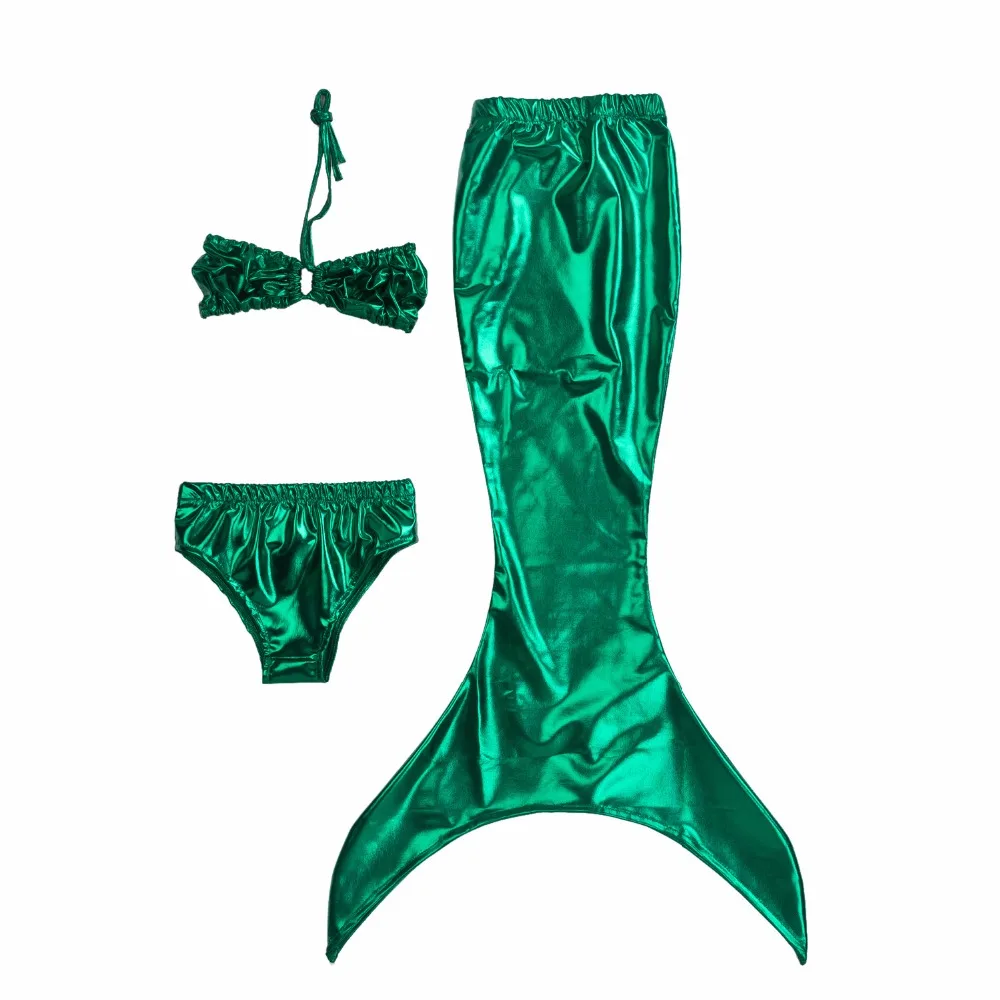 Костюм Русалочки для детей Para Nadar Ariel зеленый синий Ариэль костюм девочек хвосты
