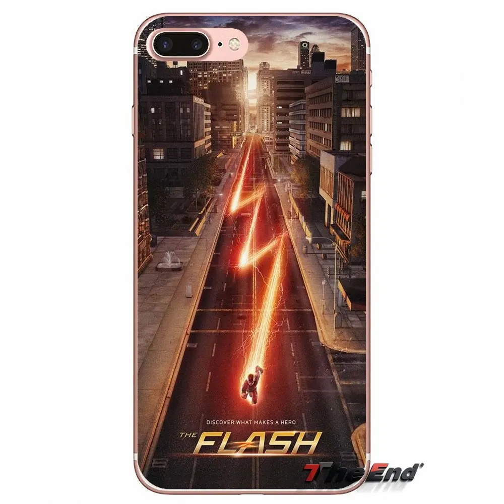 Аксессуары Чехлы для iPhone X 4 4S 5 5S 5C SE 6 6S 7 8 Plus Samsung Galaxy J1 J3 J5 J7 A3 A5 2016 2017 флэш-логотип