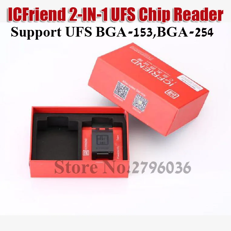 Новинка ICFriend ICS UFS 2IN1 поддержка BGA 254 с Z3X легкий Jtag Plus box|Детали устройств связи| |