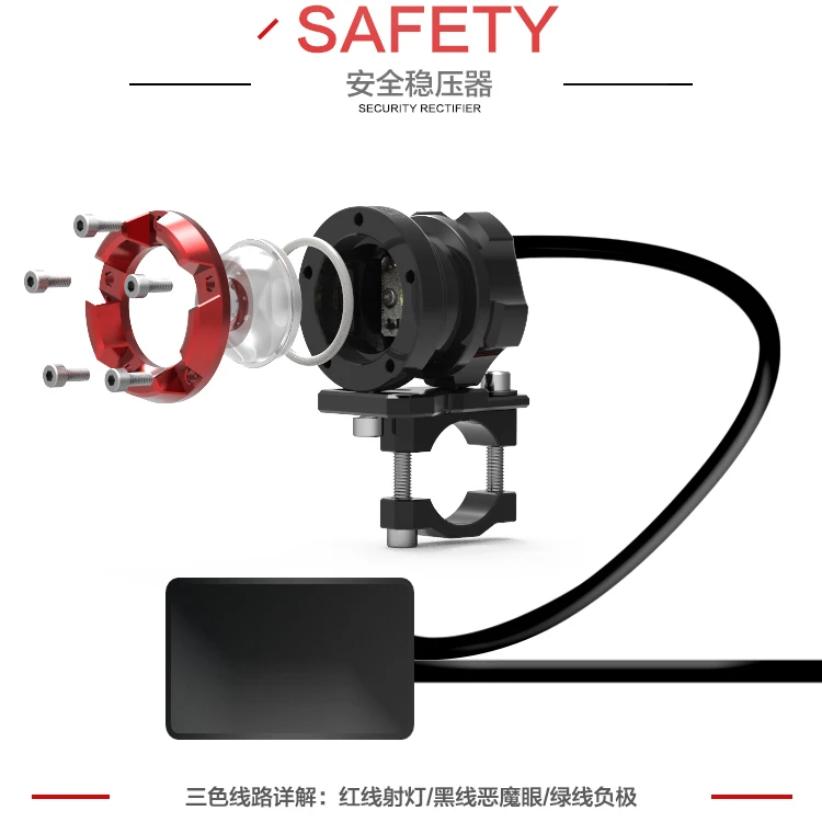 

Keoghs High Quality Motorcycle Headlight/spotlight/lamp/auxiliary Light For Honda Cb190 Dirt Bike Yamaha Scooter Kawasaki Z1000