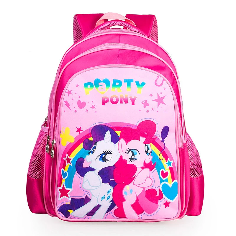 Прекрасный мультфильм детей школьного рюкзака ученики Книга сумка Школьные