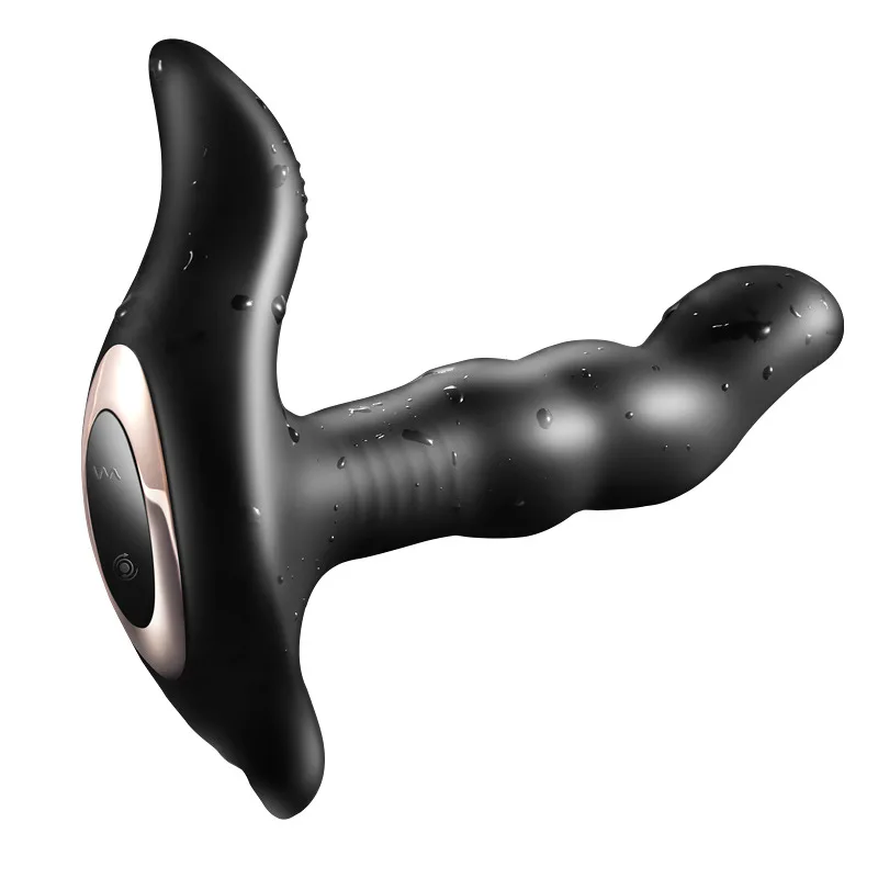 Взрослые секс-игрушки для мужчин Анальная пробка вращающийся массажер простаты