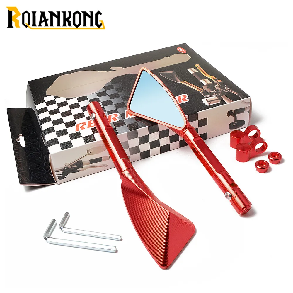 

Для Honda CBR F4 F4i/RC51/RVT1000 DD250E/300/350 HYOSUNGUniversal 1 пара мотоциклетные зеркальные боковые Мотоциклетные аксессуары заднего вида