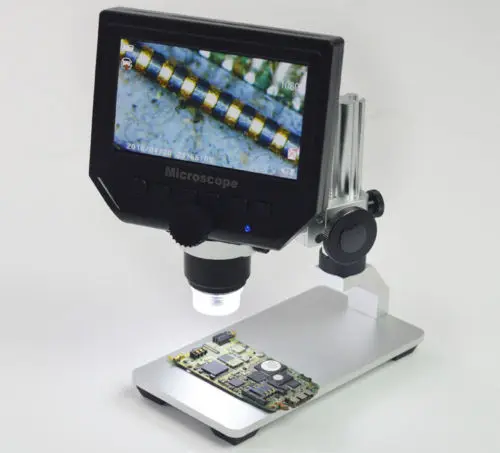 600X цифровой электронный микроскоп видео 4 3 дюймов HD lcd паяльный ремонт телефона