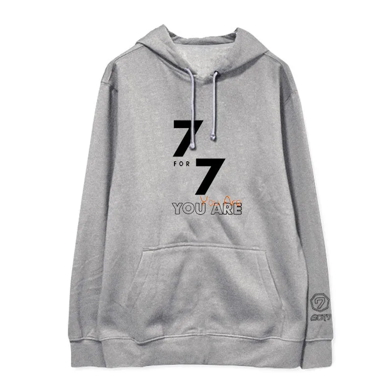 Толстовка ALIPOP Kpop GOT7 7FOR7 You Are альбом хлопковые толстовки в стиле хип-хоп с