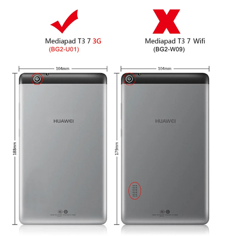 Чехол из ТПУ на заднюю панель для huawei Mediapad T3 7 3g BG2-U01 BG2-U03 чехол для планшета T3 3g версия 7,0+ защитный силиконовый чехол для экрана