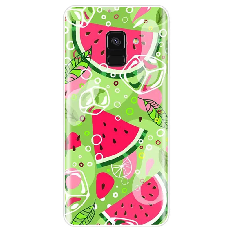 Pepe PUBG мультяшный арбуз Мягкий силиконовый чехол для телефона Samsung Galaxy A7 A8 2015 A3 A5 2016
