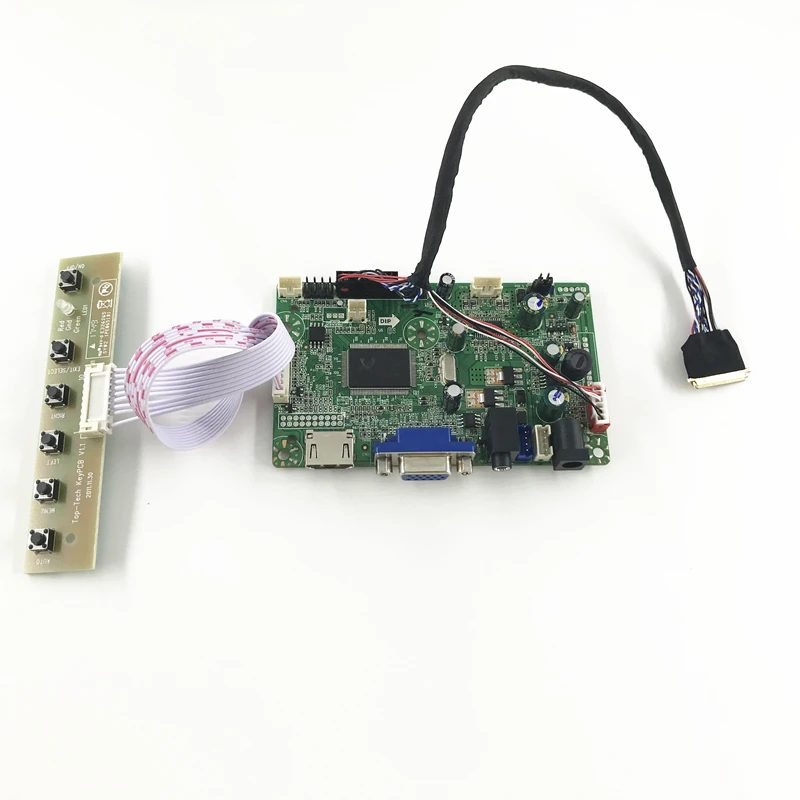 RTD2668 Универсальный HDMI VGA Аудио ЖК-контроллер плата для 10 1 дюймов 1280x720 B101EW01 LED