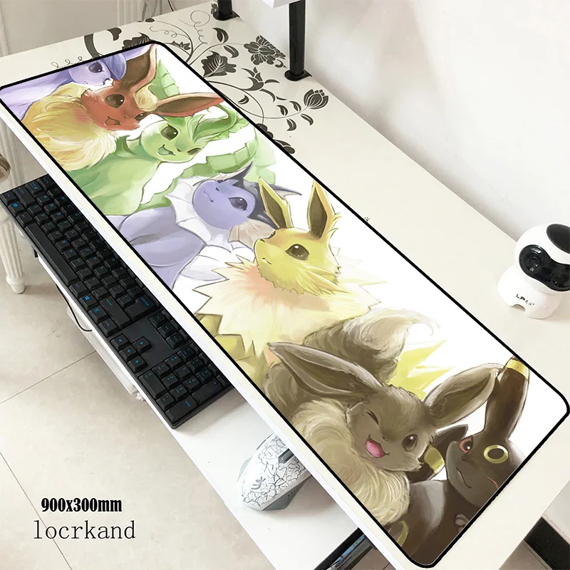 Аниме Коврик для мыши 90x30 см xl лучший игровой коврик геймер офис Большие
