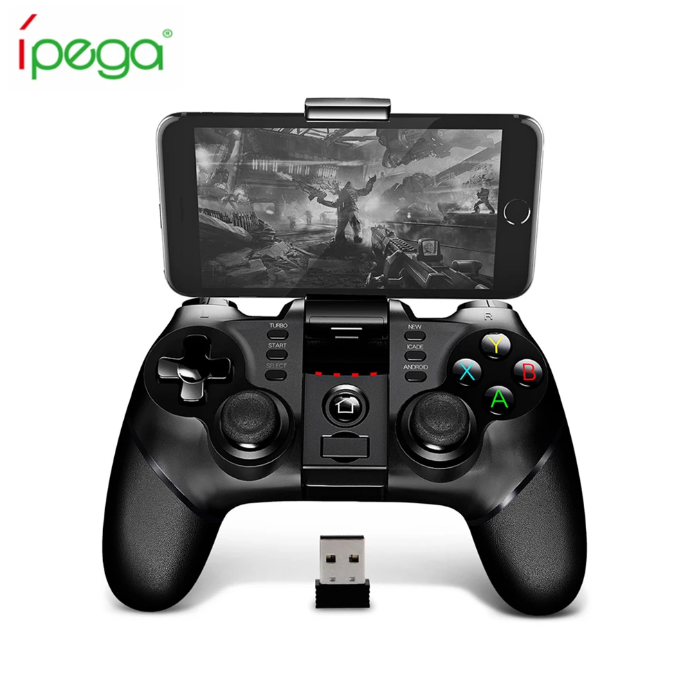 Ipega 9076 PG-9076 геймпад Bluetooth игровой контроллер 2,4G Беспроводной приемник джойстик Поддержка Android ПК PS3