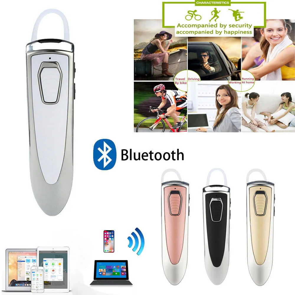 Bluetooth гарнитура с функцией шумоподавления беспроводной автомобильный наушник