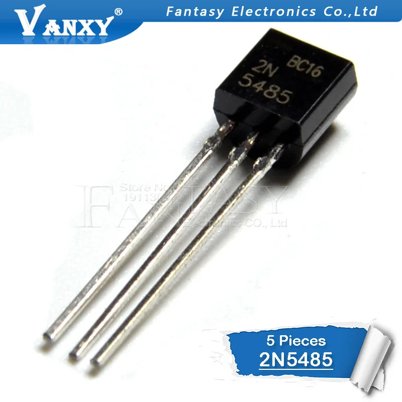 5 шт. 2N5485 TO 92 5485 TO92 RF JFET новый оригинальный транзистор|Интегральные схемы| |