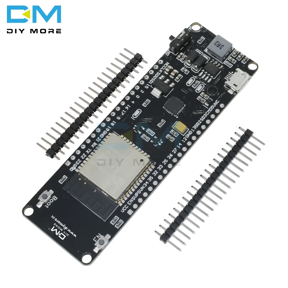 ESP32 ESP 32S для WeMos WiFi Беспроводная Bluetooth макетная плата CP2102 CP2104 модуль с 18650 зарядным