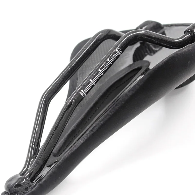 Искусственная кожа + углеродное волокно седло дорожного движения горный