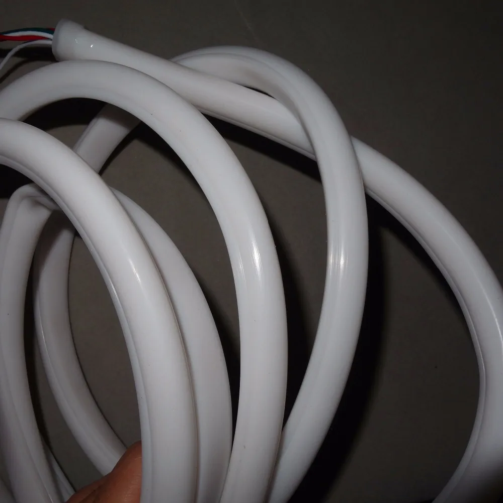 2 5 м DC12V WS2811 светодиодный неоновый пиксельный свет RGB полный цвет 60 светодиодов/м с
