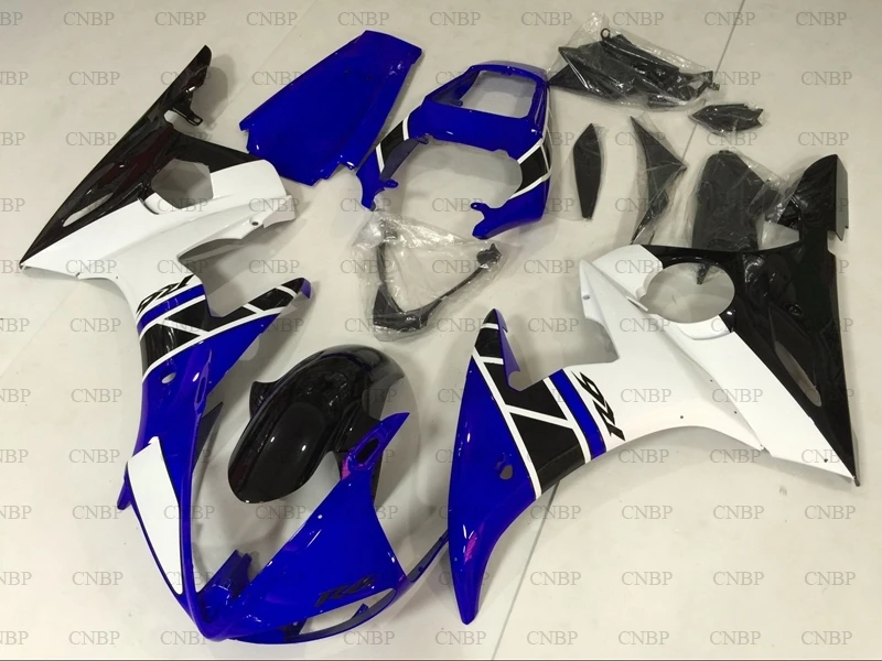 YZF600 R6 2005 Abs обтекатель YZFR6 2003 голубой цвет модель YZF 2004 комплекты