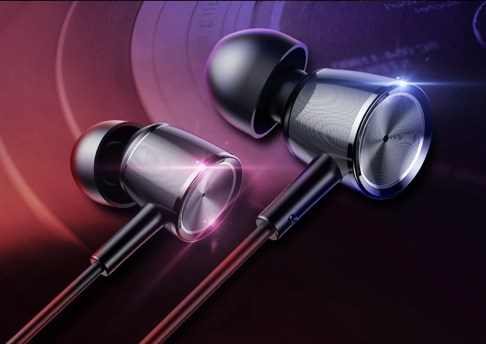 Baseus наушники Hybrid Pro HD наушники проводные наушники Hi-Fi стерео металлическая гарнитура fone de ouvido с микрофоном для телефона