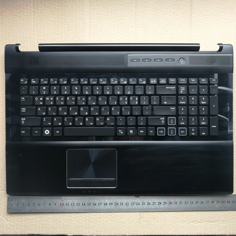 Корейская, kr новая клавиатура для ноутбука с тачпадом Упор для рук для samsung RF710 RF711 RF712 BA75-03149B
