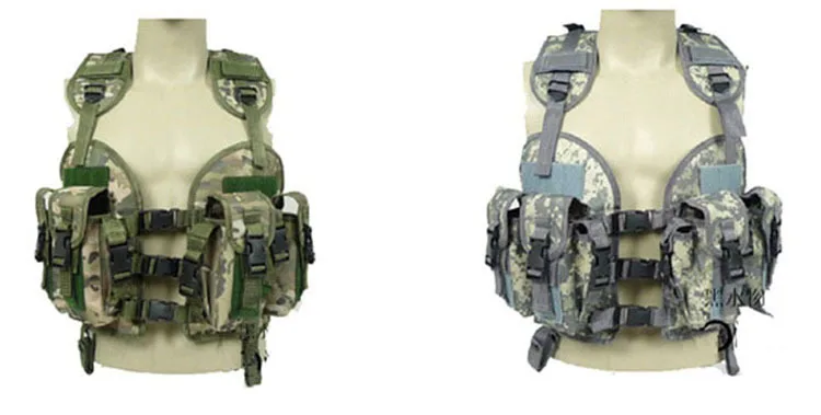 

Tactical vest Military men jacket Woodland Camouflage Hunting safety vest Clothing tactical uniform armored Security Protection