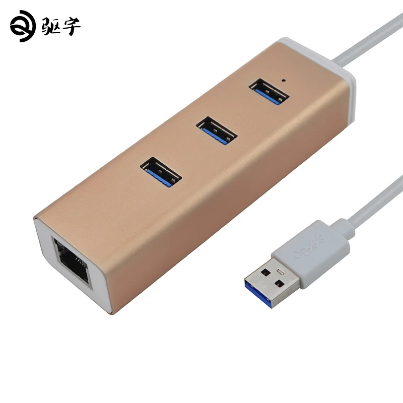 USB 3 0 Ethernet-адаптер с Порты хаб rj45 Gigabit Ethernet Lan 10/100/1000 мбит сетевой карты для ноутбука