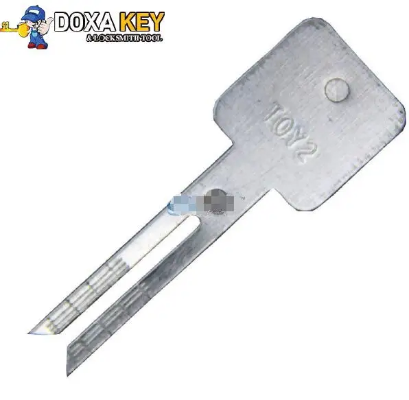 20 штук ли TOY2 трек выгравированы основные линии масштаба режа зубы keymbo формы ключа автомобиля слесарные инструменты поставки