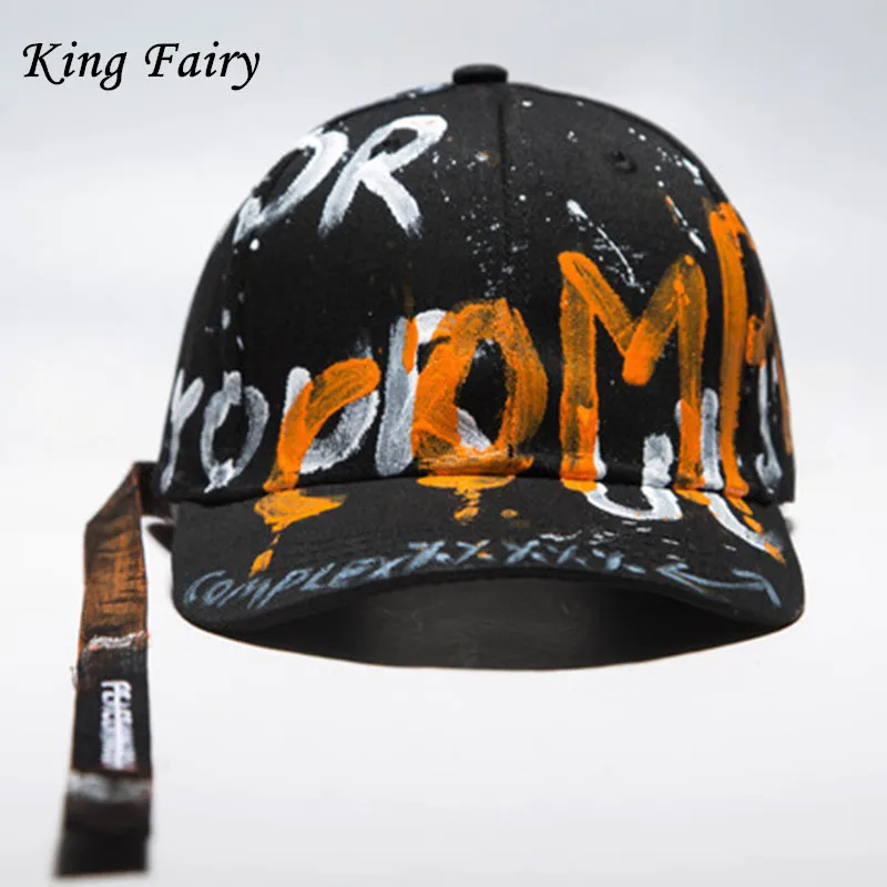 [Король Фея] 100% хлопок Бейсбол Кепки Для мужчин snapback оборудованная шляпы шляпа
