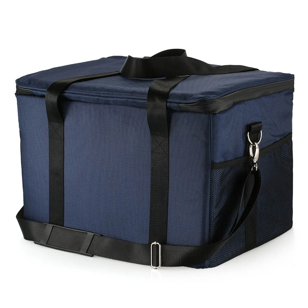 TOMSHOO 10L/18L/28L/37L/47L вместительная изолированная сумка, складная сумка-холодильник для стейка, кемпинга, пешего туризма, поездок на автомобиле, ледяной пакет - Цвет: 47L