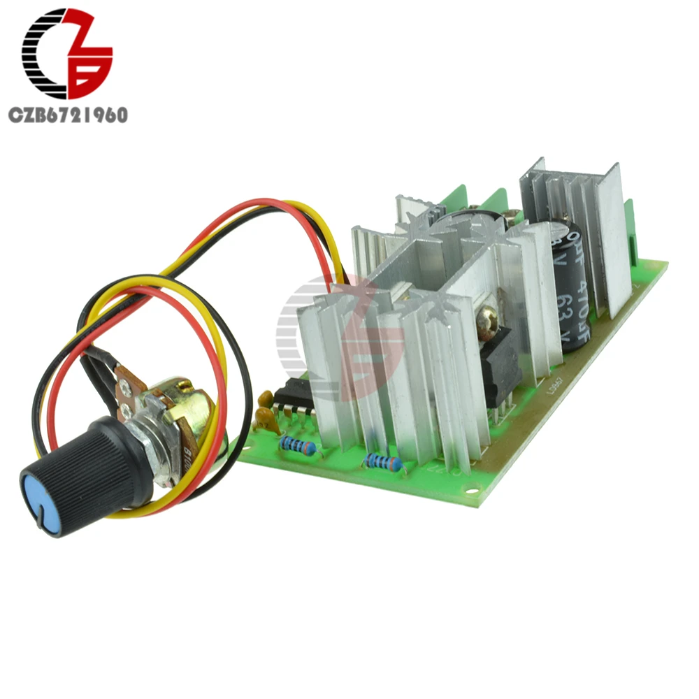 1200W 20A Напряжение регулятор ШИМ контроллер скорости двигателя постоянного тока DC