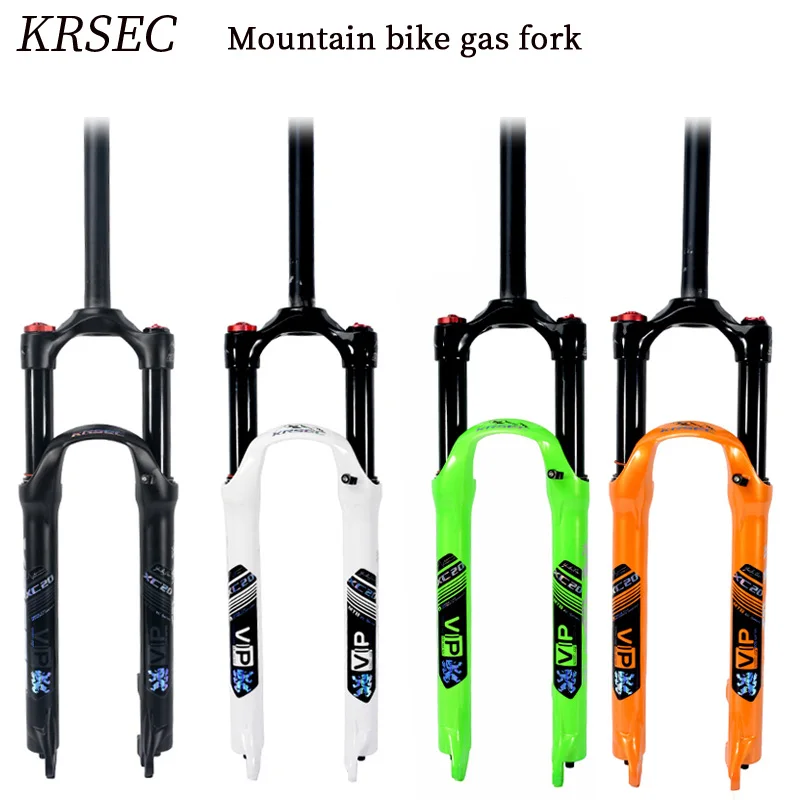KRSEC MTB велосипедная масляная и газовая вилка 29 27 5 26er ручное управление местная
