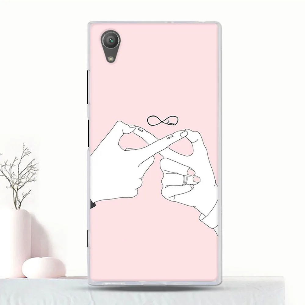 Чехол для sony Xperia XA1 Plus, силиконовый чехол с узором для sony XA1 Plus, мягкая задняя крышка для sony Xperia X A1 Plus, бампер - Цвет: 56