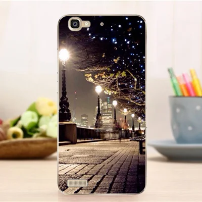 Новый Модный чехол для Huawei GR3 без отпечатков пальцев красочные Чехлы Обложка |