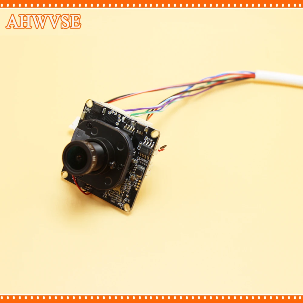 AHWVSE широкий обзор 2 8 мм объектив CCTV IP камера модуль Плата XMEYE 960P 1080P ONVIF H264