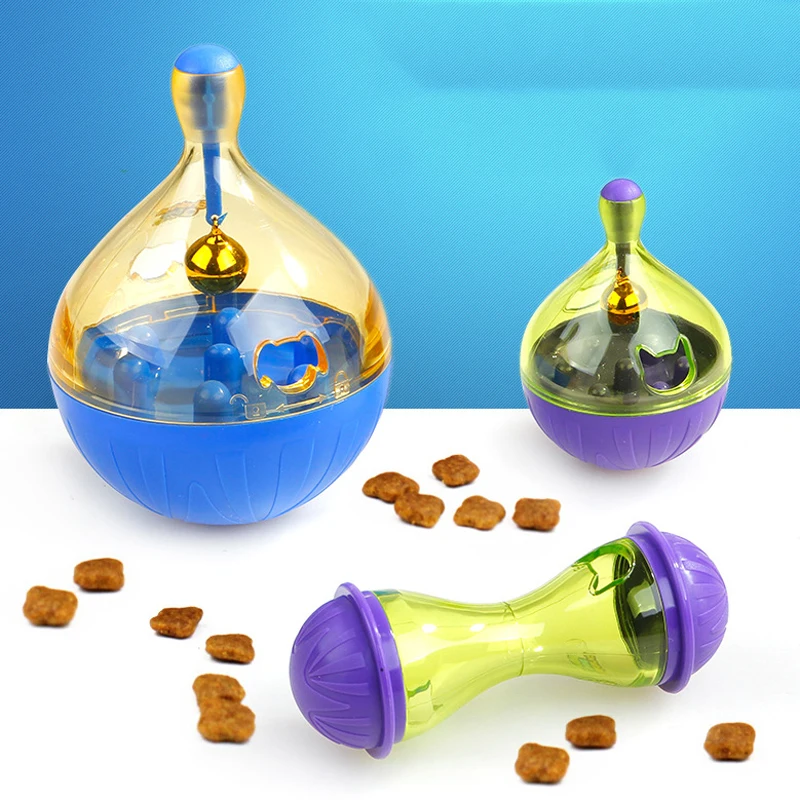 Игрушка для кормления собак и кошек контейнер еды забавная интерактивная