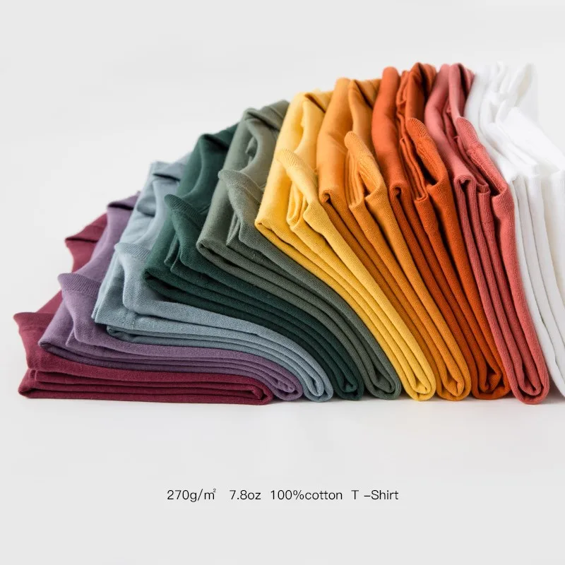 100% хлопковая футболка унисекс с коротким рукавом Женские однотонные Свободные