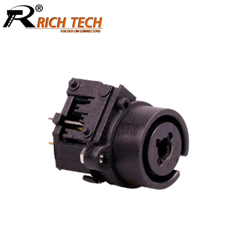 7 контактные прямые контакты 100 шт./лот Двухфункциональное Панельное крепление