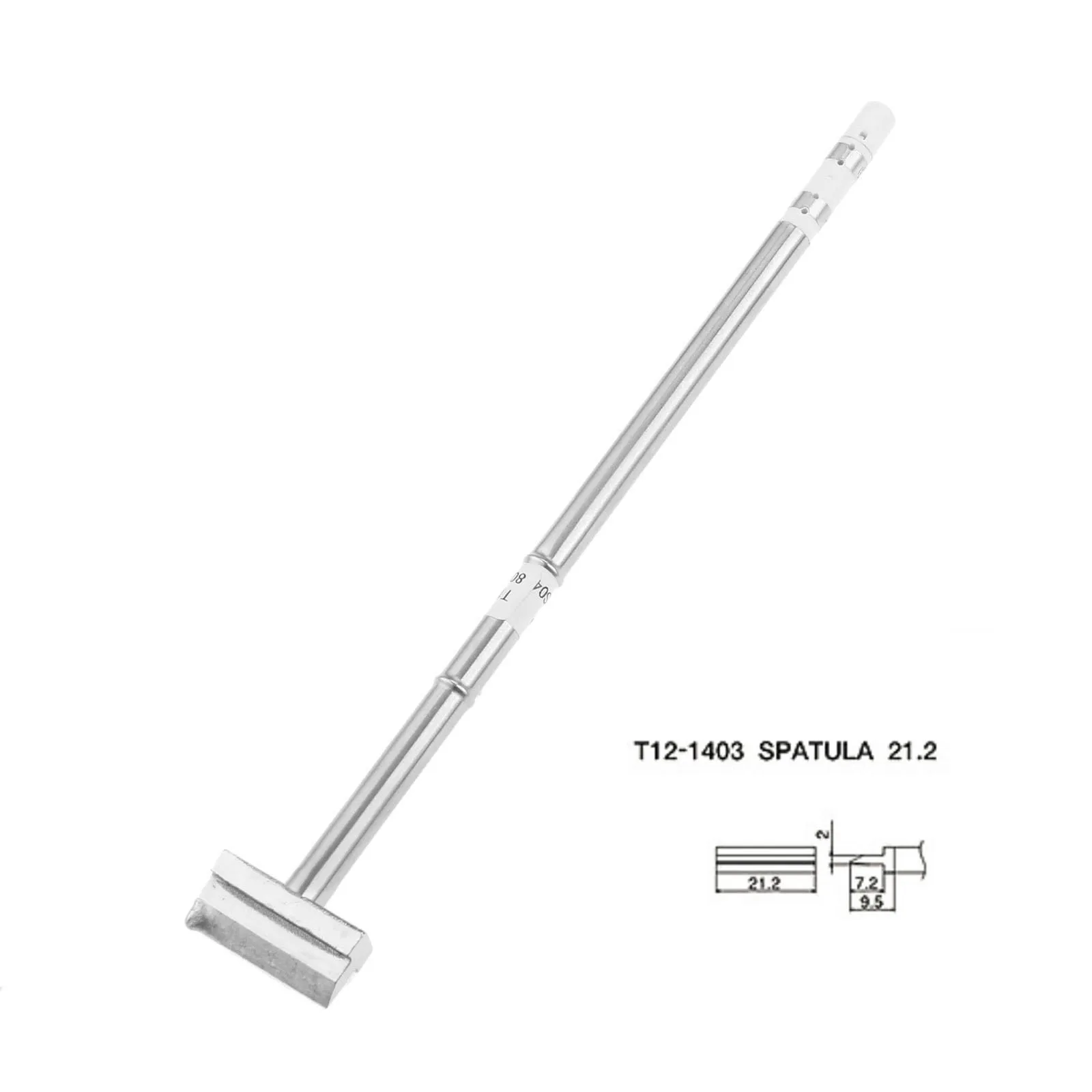 T12-1403 DRELD T12 жало паяльника скребок с лопаткой Лопата Тип T12-1401 1402 1403 1404 1405 1406 для FX-9501 FX-951 паяльная станция - Цвет: T12-1403