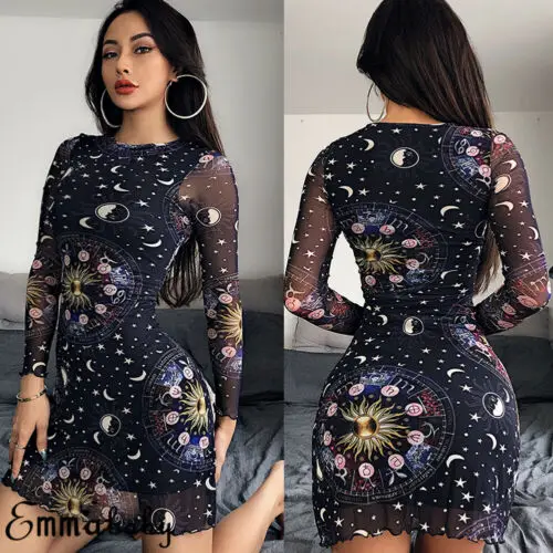 Новое модное сексуальное женское летнее Сетчатое прозрачное облегающее