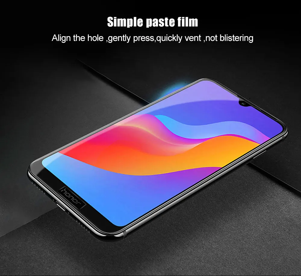 Fo Honor 8A закаленное стекло Полное покрытие экрана протектор стекло для huawei Honor 8A Pro защита экрана Защита от царапин стеклянная пленка