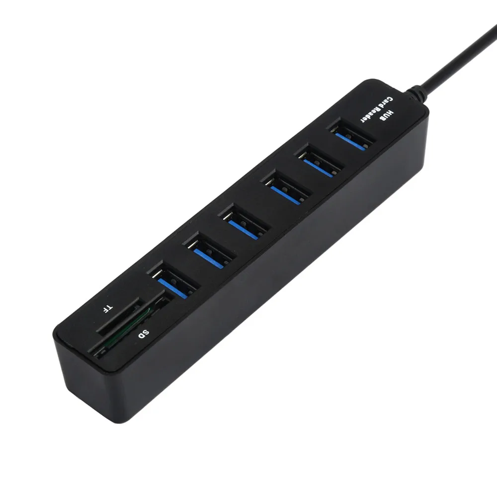 CARPRIE Usb концентратор с адаптером питания высокое качество 2 в 1 комбо Супер