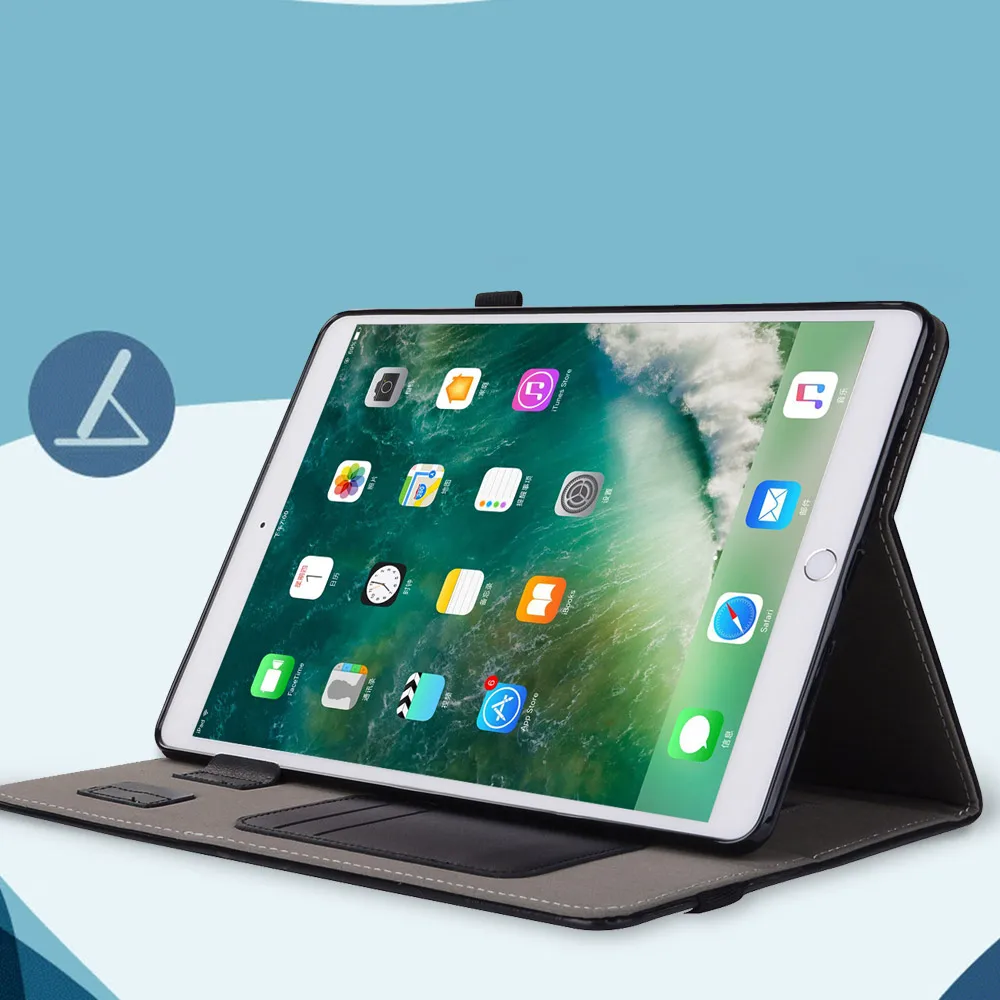 Для iPad Pro 10 5 смарт-чехол для планшета из высококачественной натуральной кожи + PU