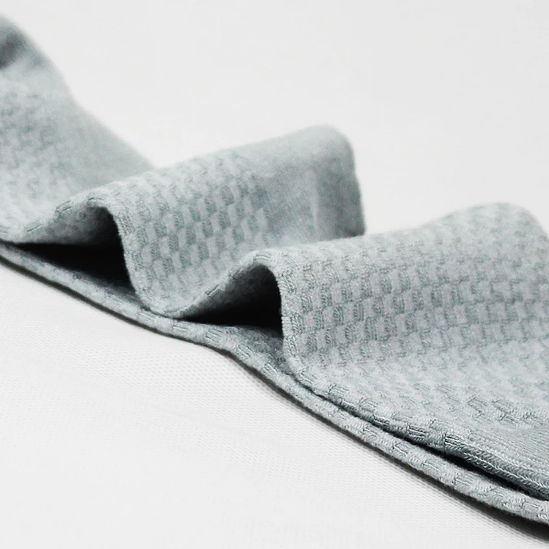 

5 pairs New Casual Bamboo Fiber Socks Men Brand Business Anti-Bacterial Deodorant Breatheable Meias Man Crew Sock Five Colors