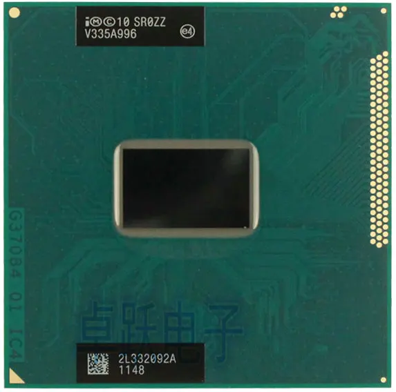 Процессор lntel Pentium cpu двухъядерный мобильный чип SR0ZZ 2030M официальная версия rPGA988B Socket G2 2,5 ГГц м