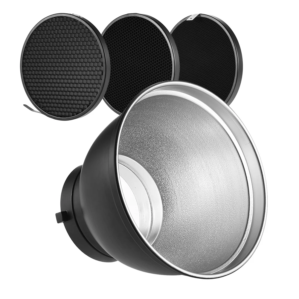 Стандартная тарелка для светорассеивателя 7 дюймов сотовая сетка 20/40/60 градусов